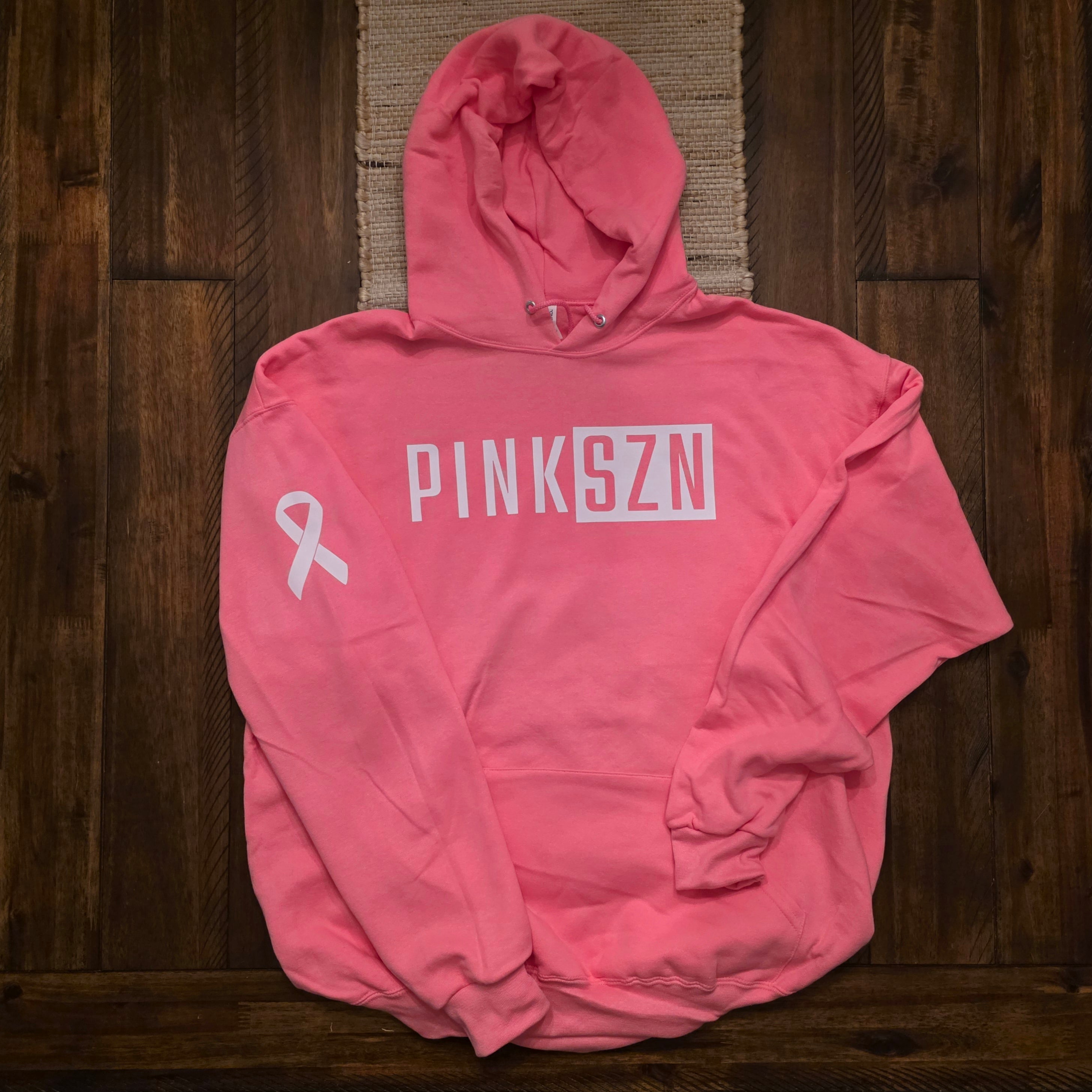 PINKSZN Hoodie - For the fighters, survivors, and angels