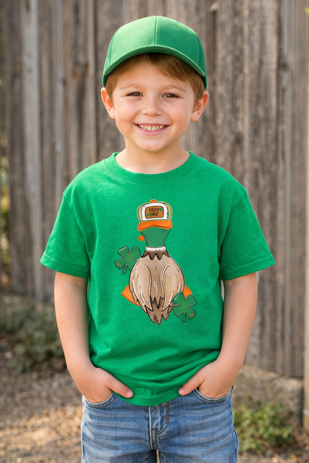 Lucky Duck Kids Shirt, St Patricks Day Kids Shirt, Funny Shamrock Duck Tee, Toddler St Paddy’s Shirt, Cute Irish Kids Top