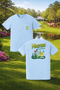 Masters Inspired Golf Shirt | Augusta Tradition Graphic Tee | Vintage Golf Tournament Shirt | Retro Golf Pocket Tee | Spring Golf Apparel