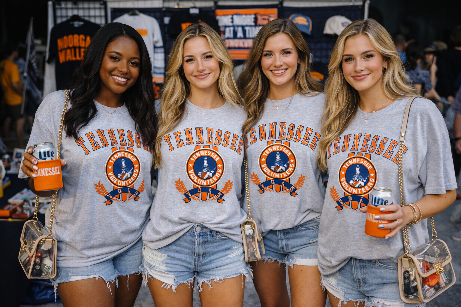 "The Wallen" Vintage Tennessee “One Night At A Time” Inspired Tee — Retro Vols Shirt (Morgan Wallen Style)