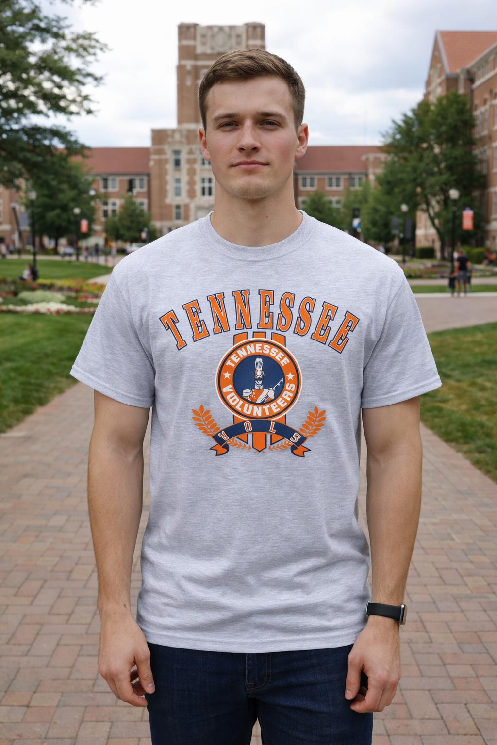 "The Wallen" Vintage Tennessee “One Night At A Time” Inspired Tee — Retro Vols Shirt (Morgan Wallen Style)