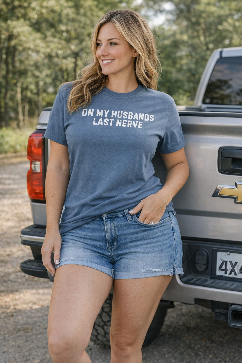 On My Husbands Last Nerve Shirt, Funny Wife Tee, Comfort Colors Shirt, Sassy Marriage Gift, Wife Humor