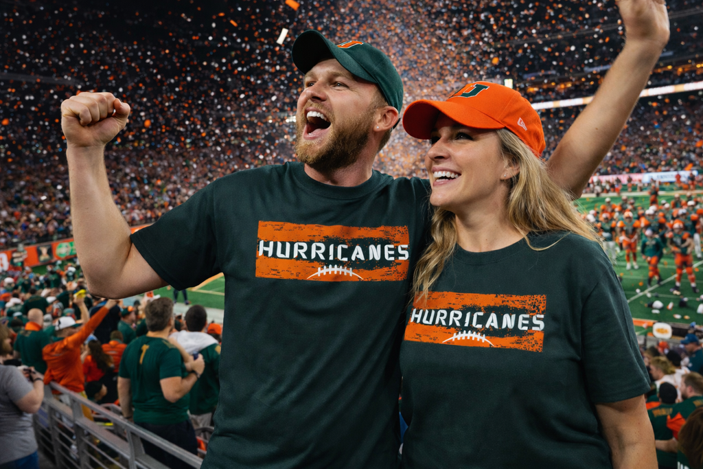 Miami Hurricanes Classic Tee – Game Day Essential