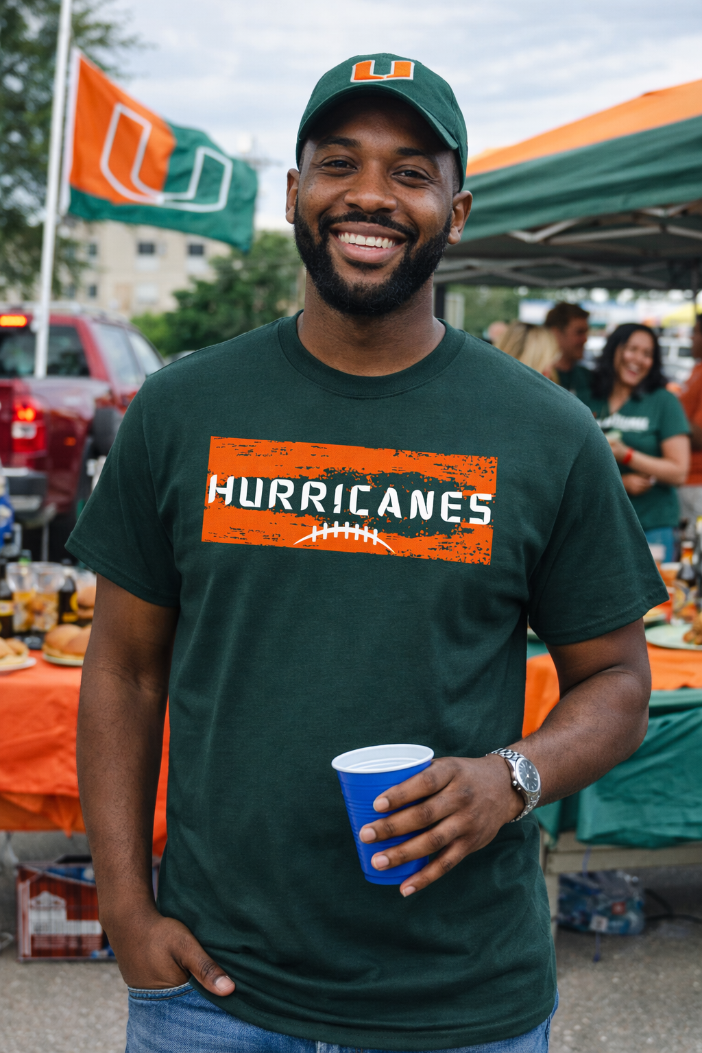 Miami Hurricanes Classic Tee – Game Day Essential