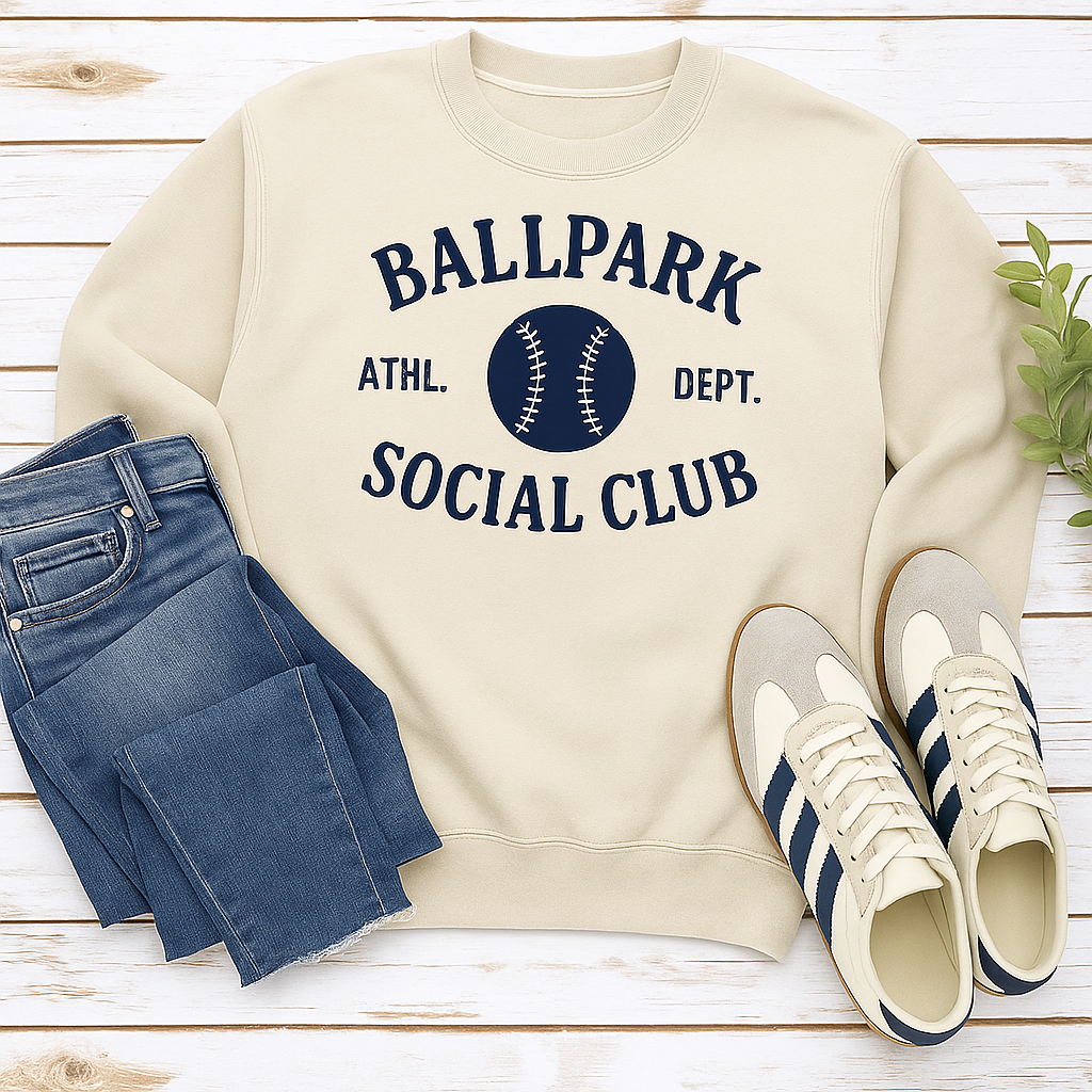 Ball Park Social Club Crewneck