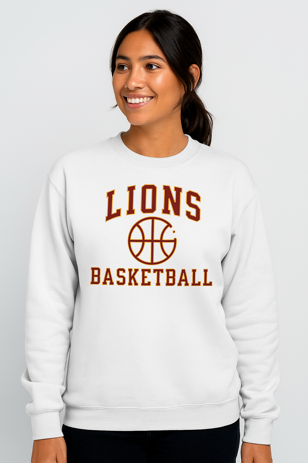 Liberty Lions Classic Hoops Crewneck