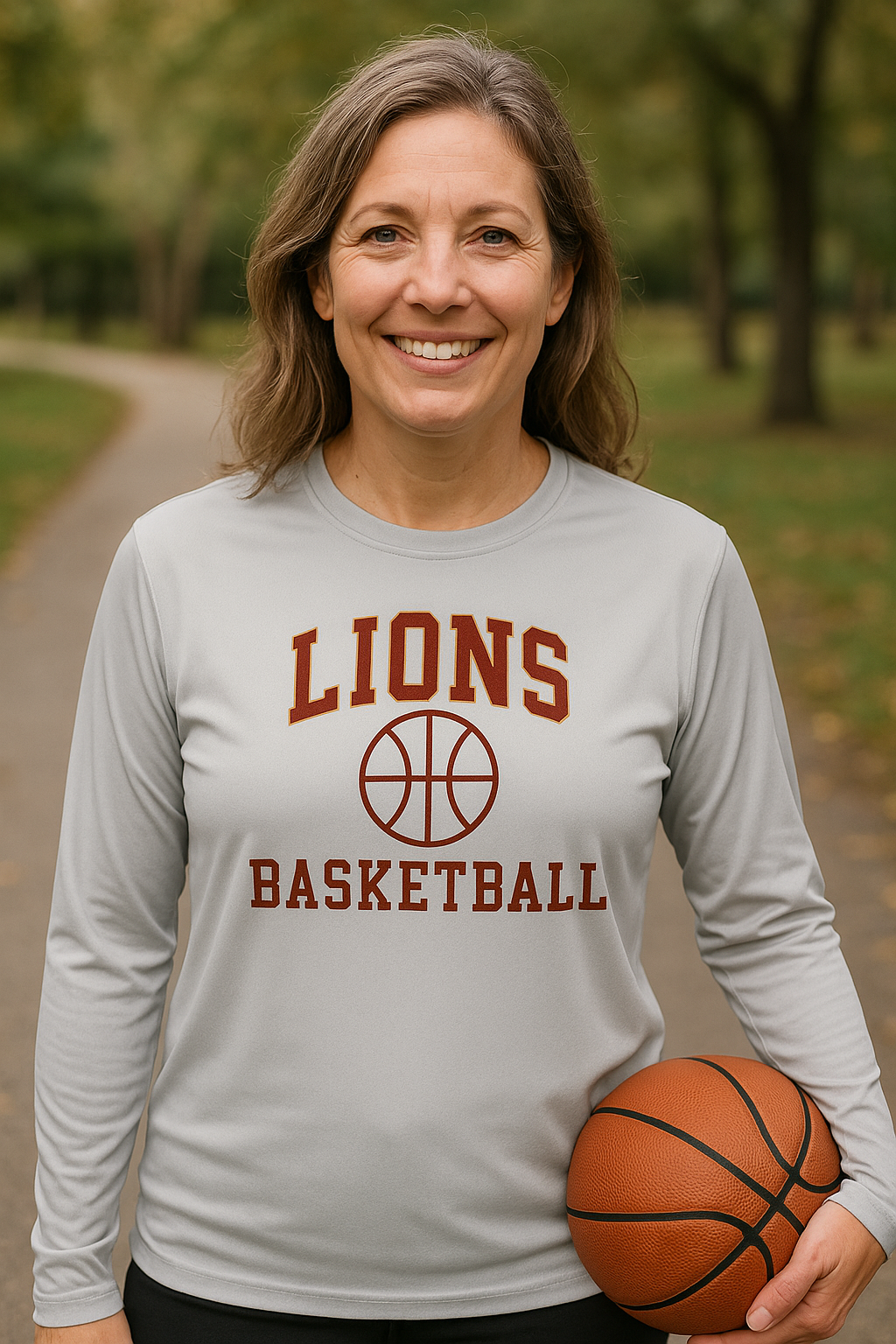 Liberty Lions Classic Hoops Performance Long Sleeve Tee