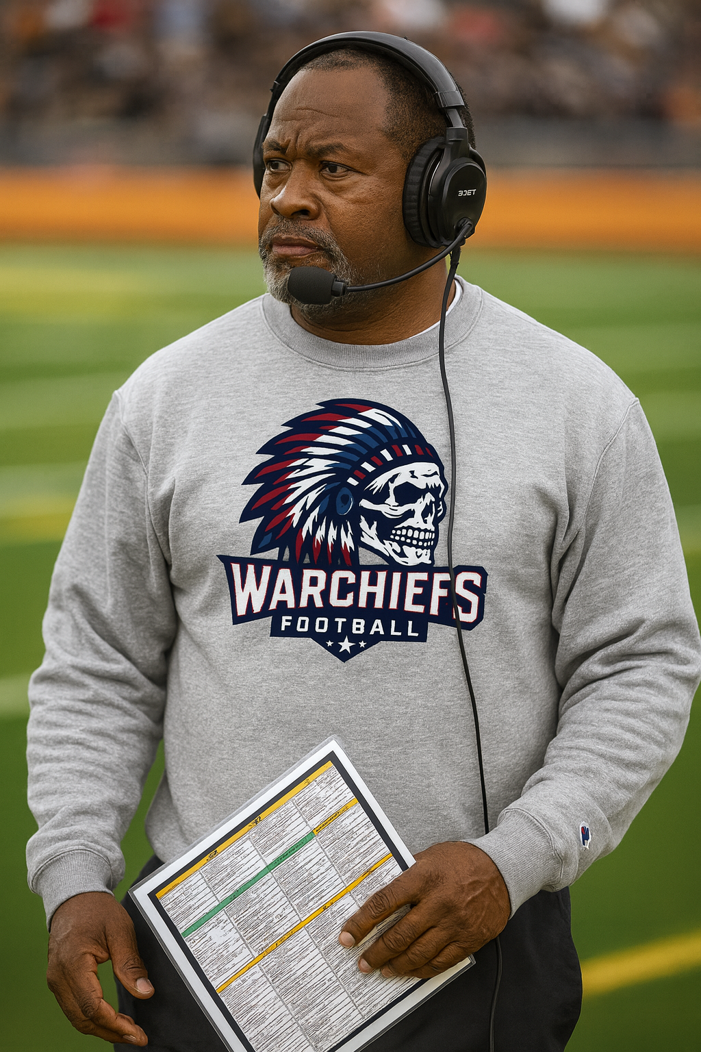 Canton WarChiefs Coaches Crewneck | Sideline Sweatshirt | Team Edition