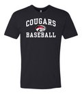 Cougars Baseball Warning Track Tee