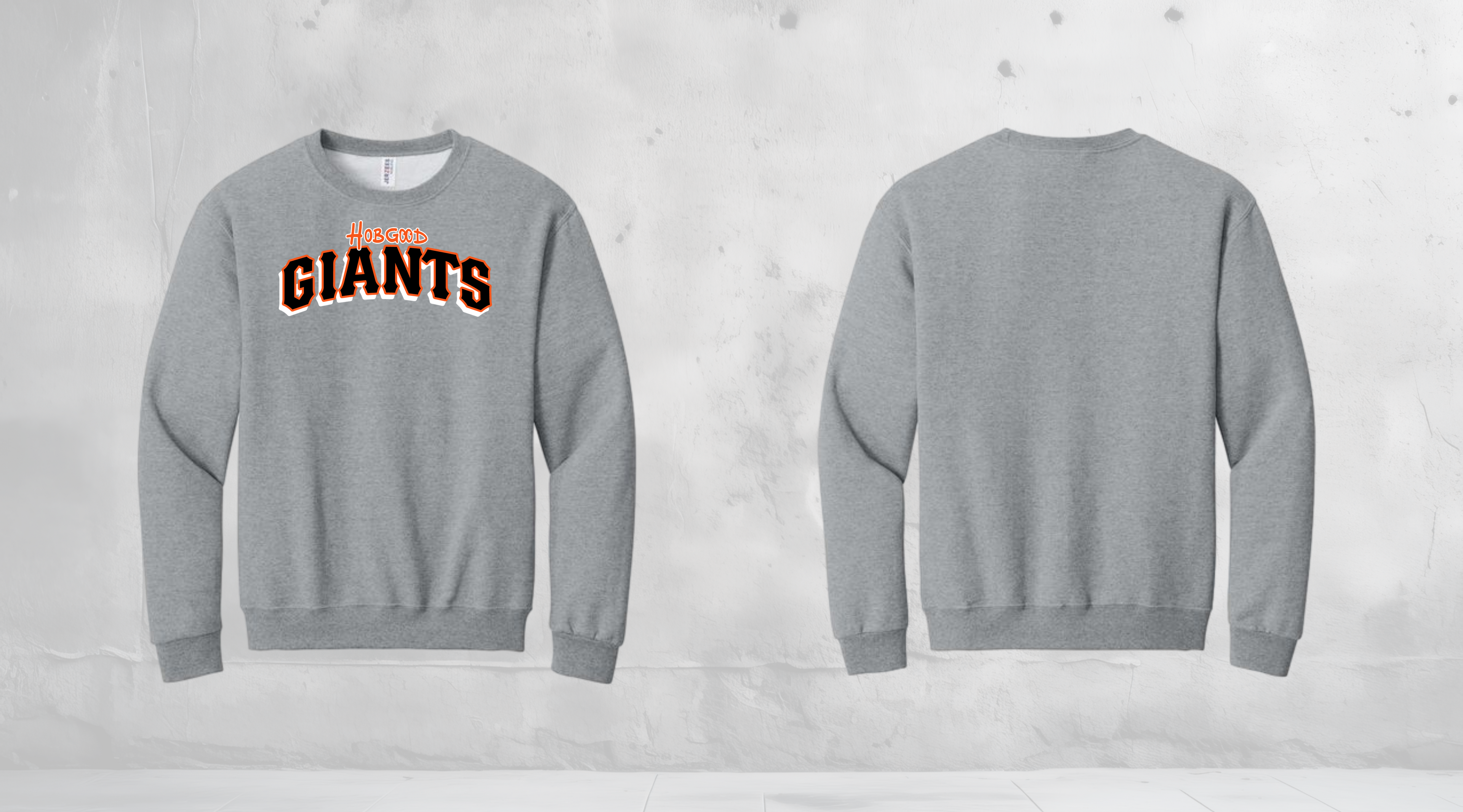 Hobgood Giants - Crewneck OG Black Logo