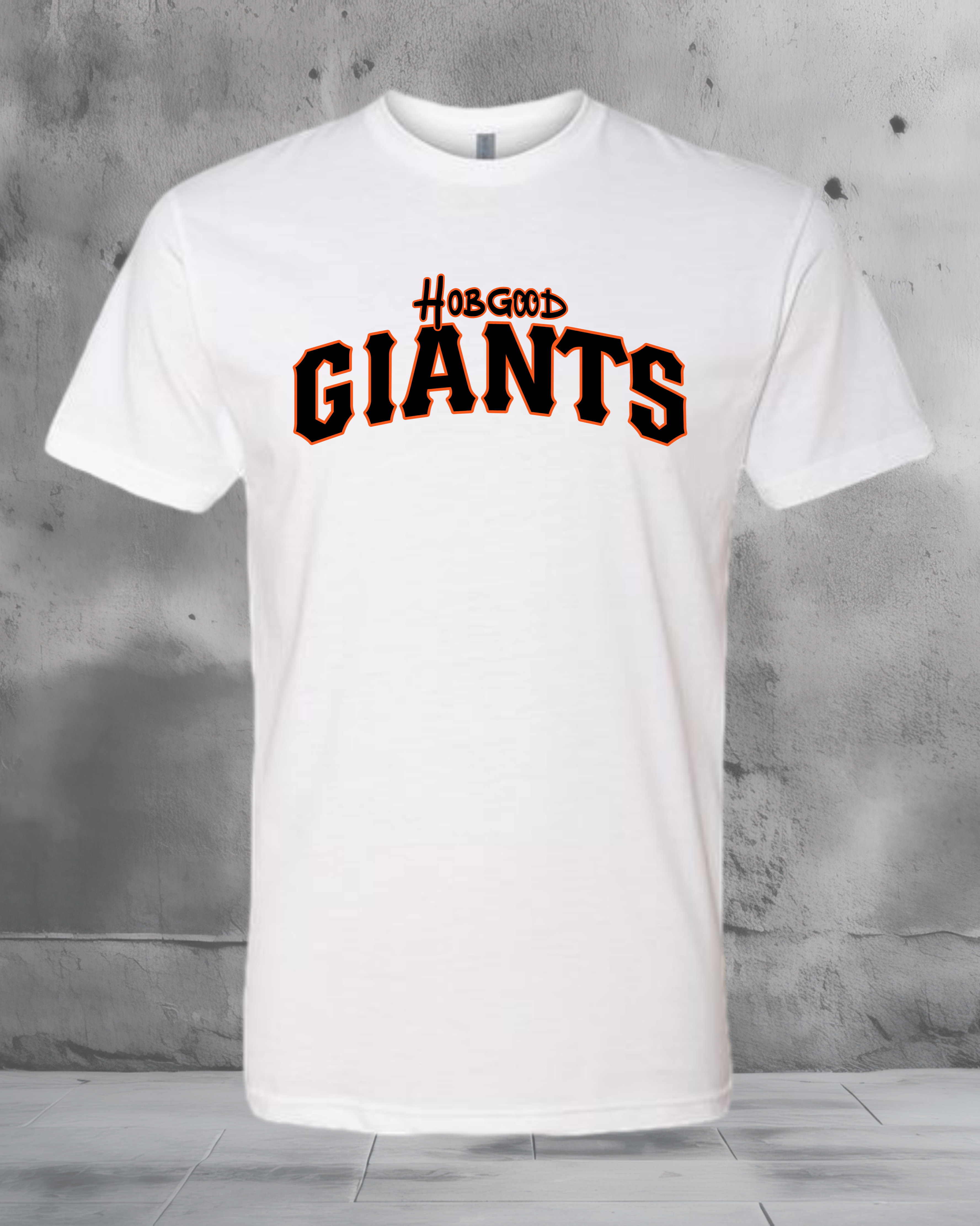 Hobgood Giants - OG Giants White Logo