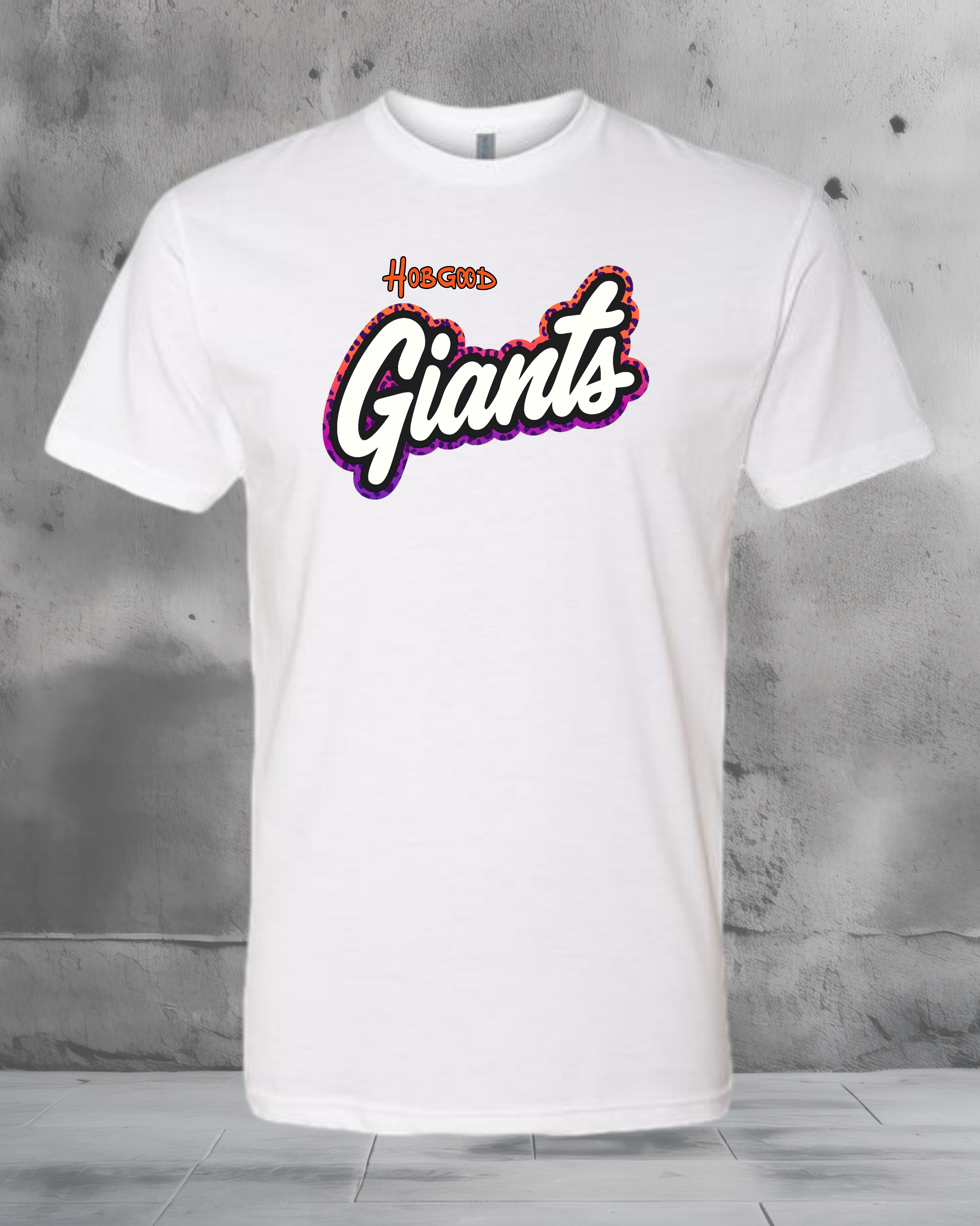 Hobgood Giants - Full Color Leopard Logo