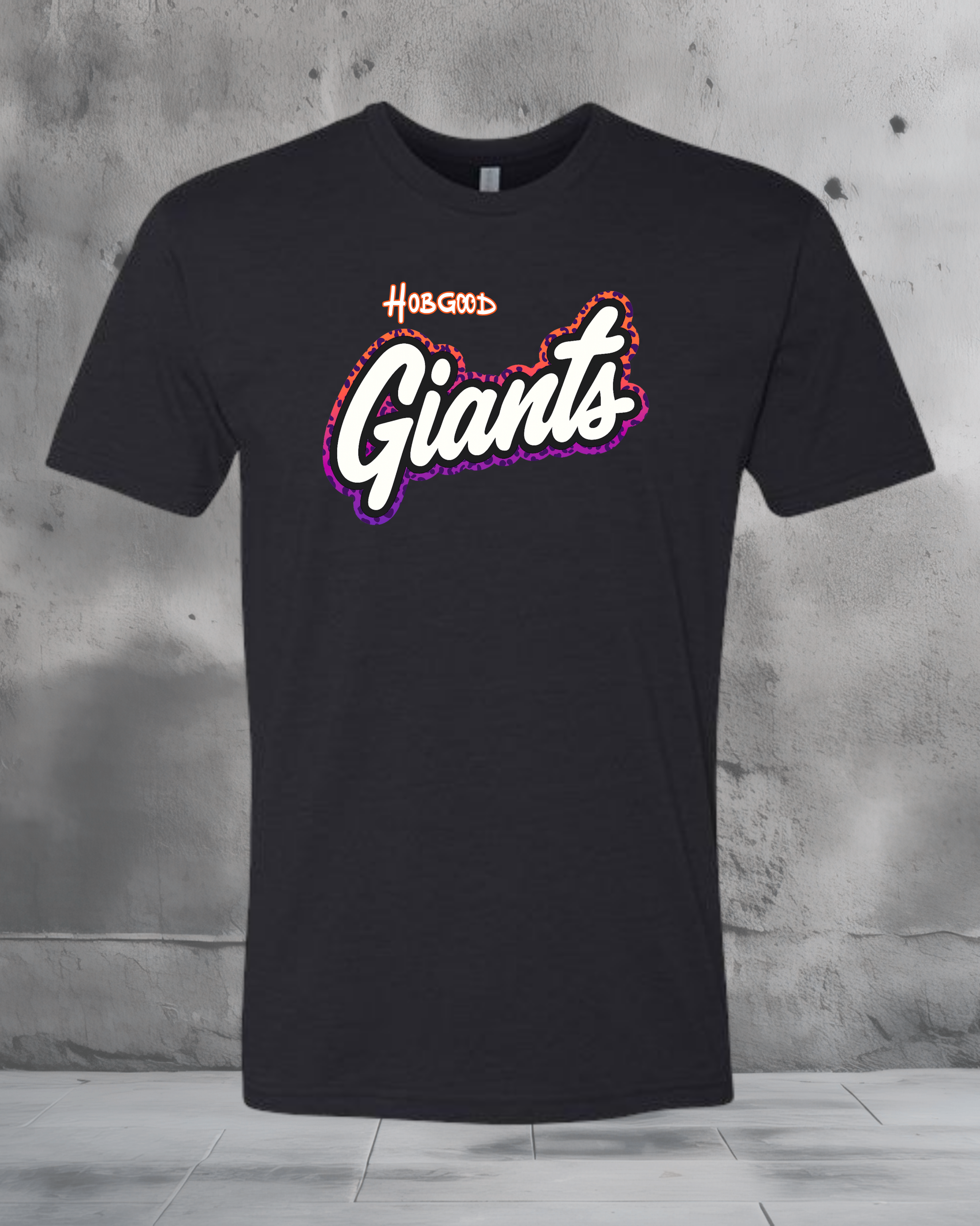 Hobgood Giants - Full Color Leopard Logo
