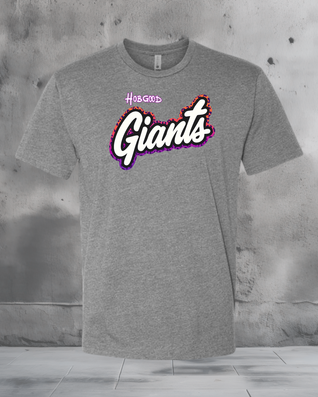 Hobgood Giants - Full Color Leopard Logo