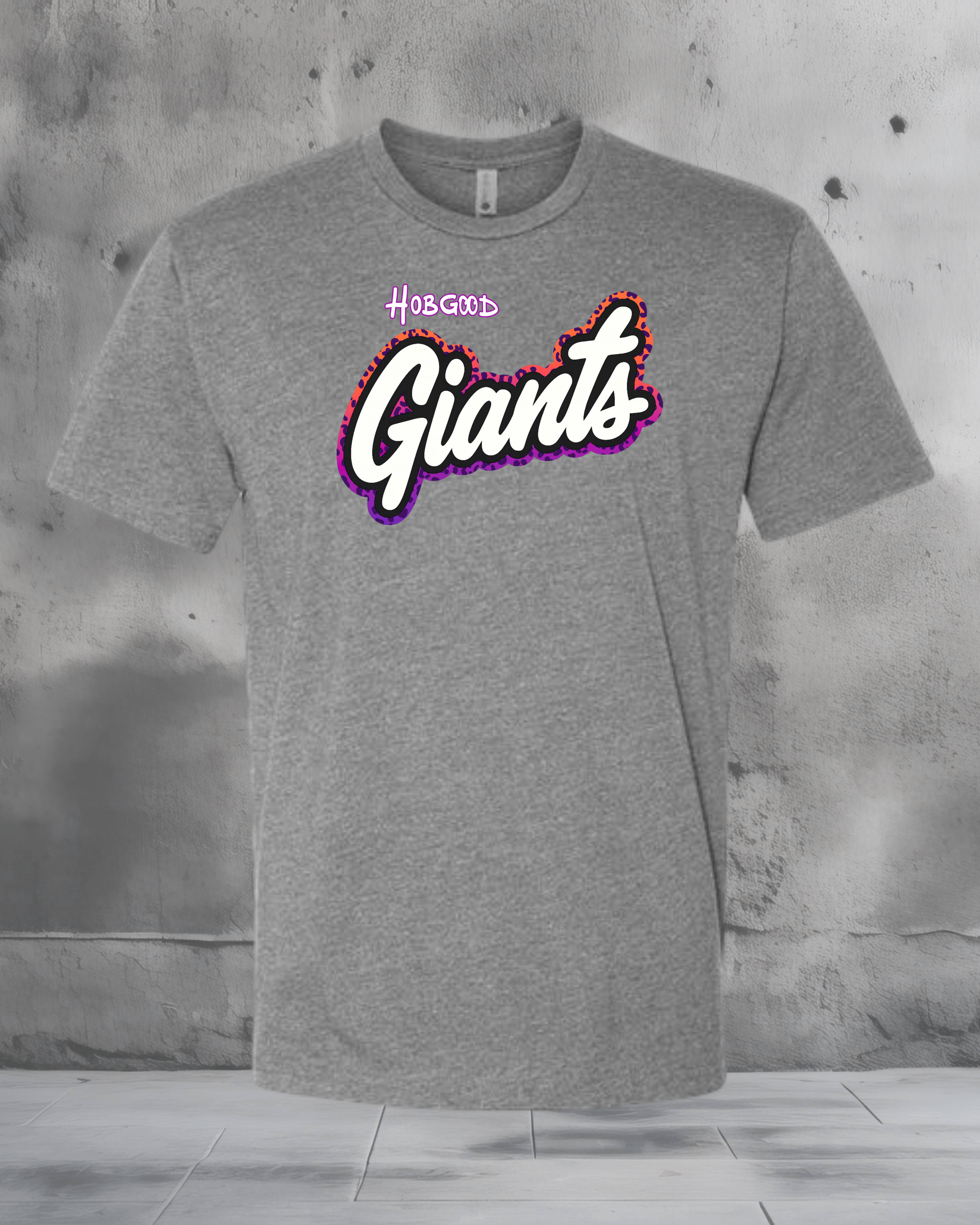 Hobgood Giants - Full Color Leopard Logo