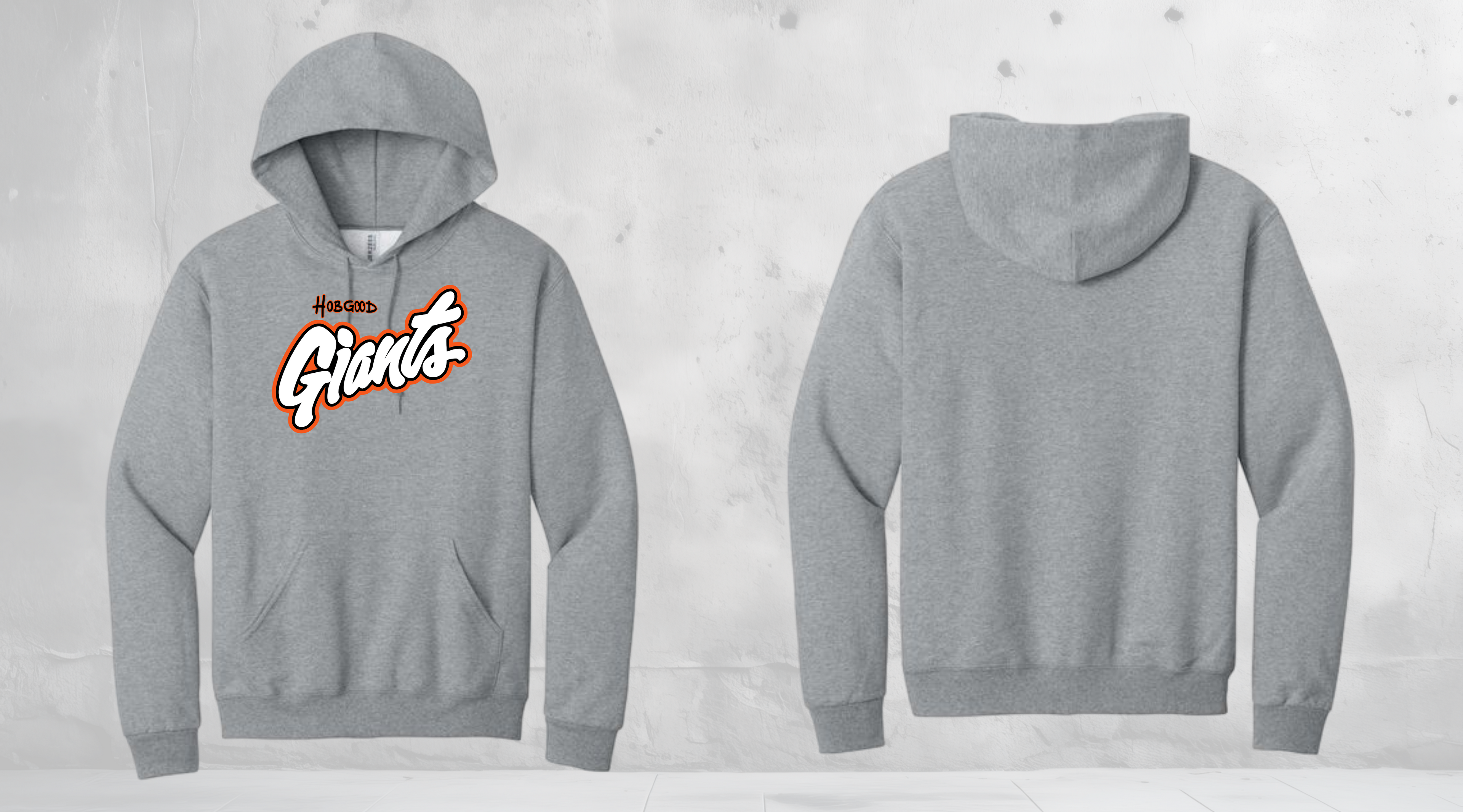 Hobgood Giants - Hoodie White Logo