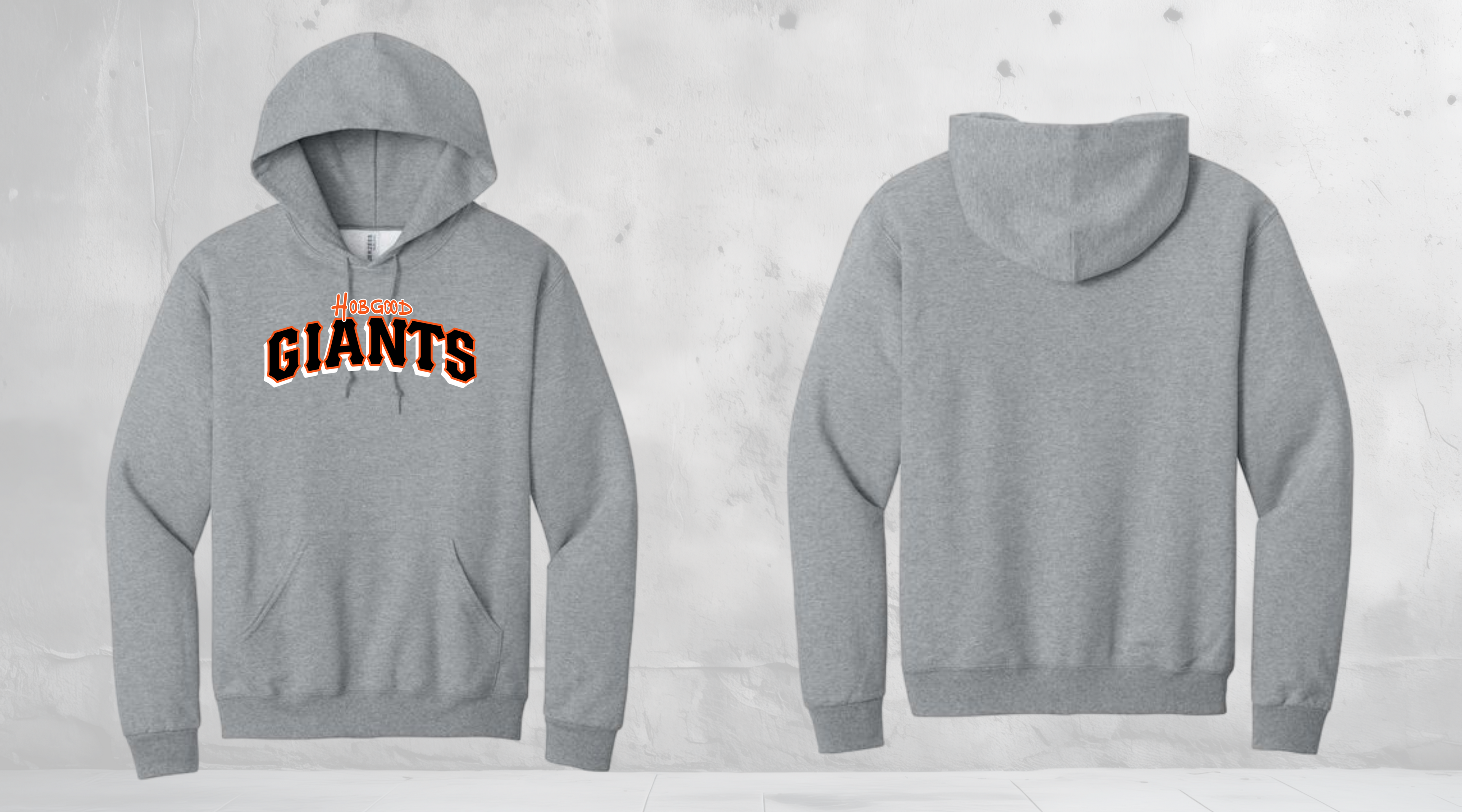 Hobgood Giants - Hoodie OG Black Logo