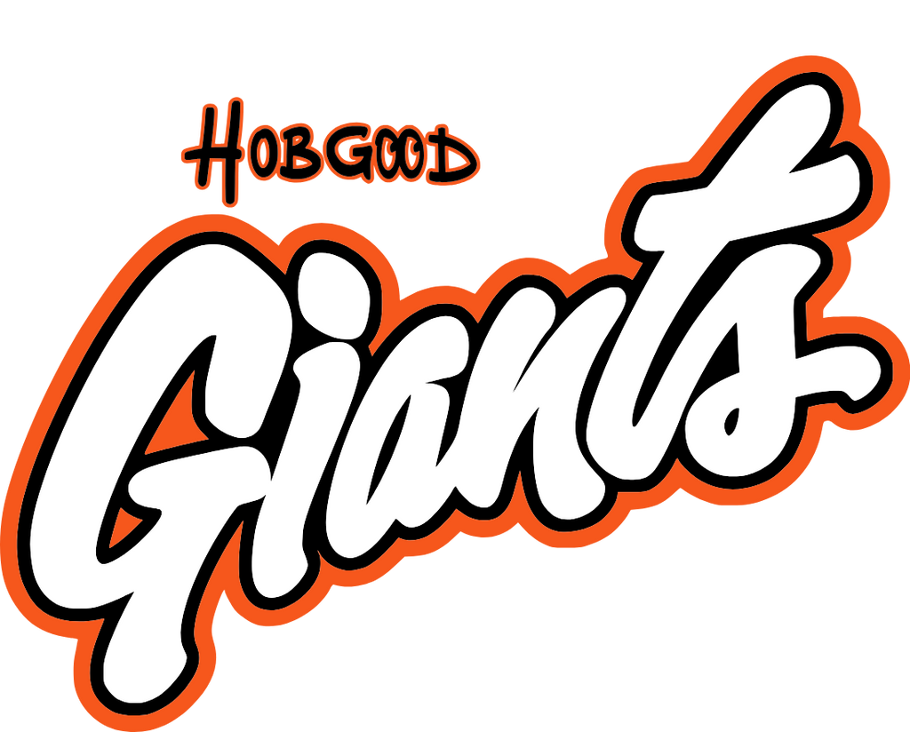 Hobgood Giants - White Logo
