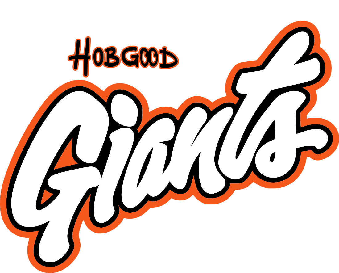 Hobgood Giants - White Logo