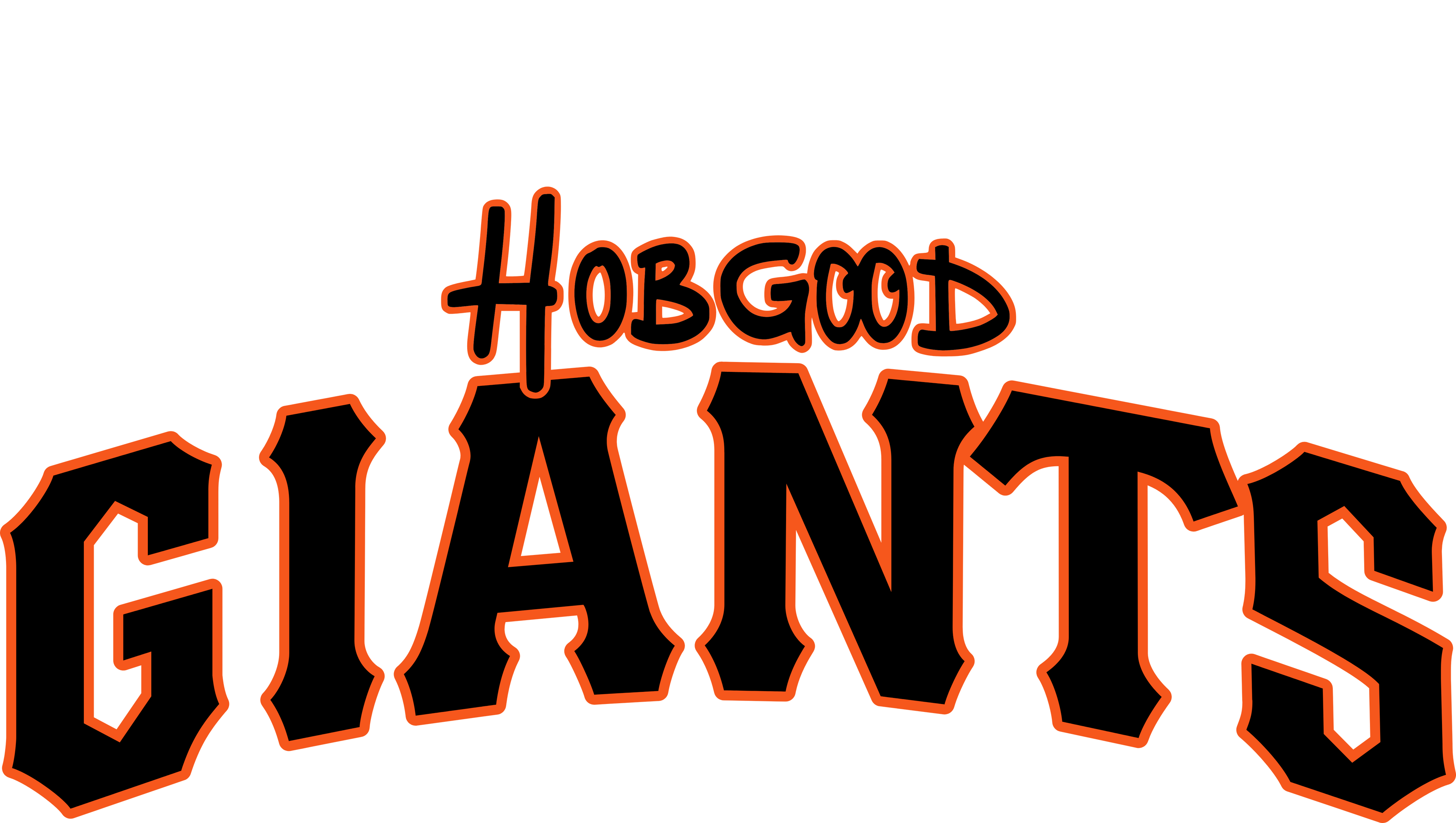 Hobgood Giants - OG Giants White Logo