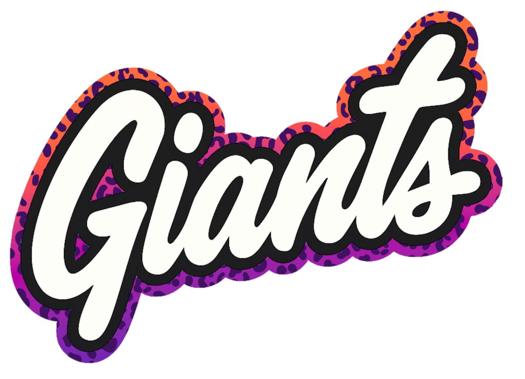 Hobgood Giants - Full Color Leopard Logo
