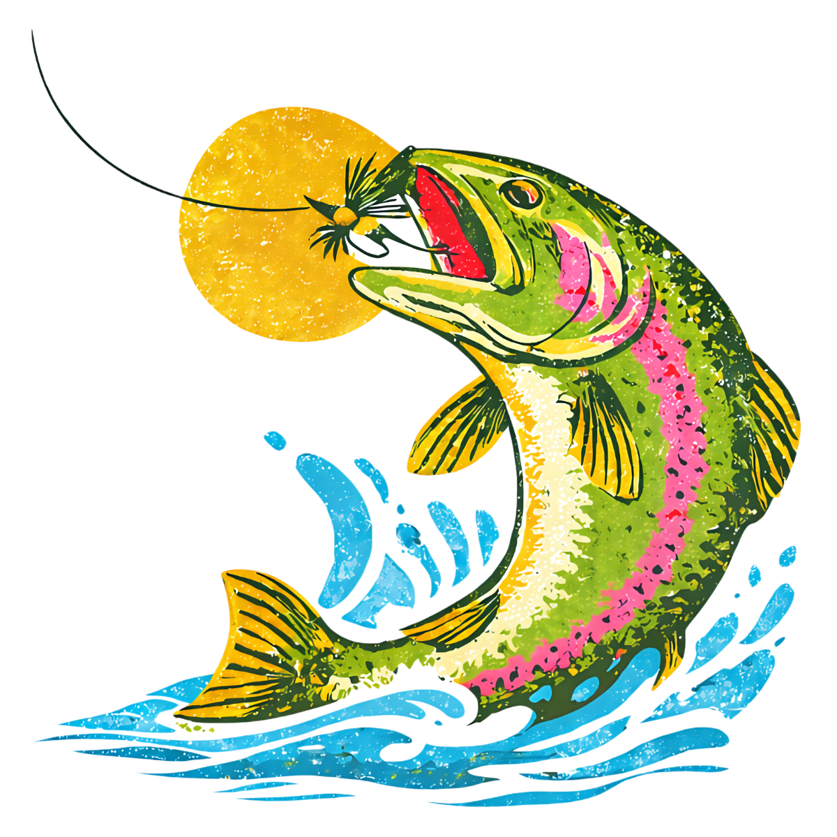 Dūstar Apparel - Trout Country Short Sleeve Tee