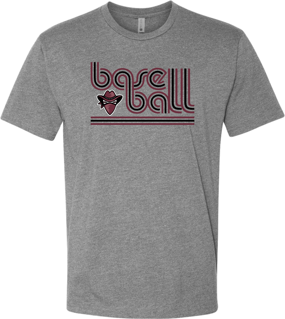 Outlaws Baseball Vintage Logo Tee