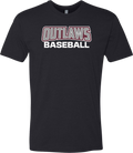 Outlaws Baseball Clubhouse Tee