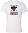 Outlaws Baseball Crossed Bats Tee