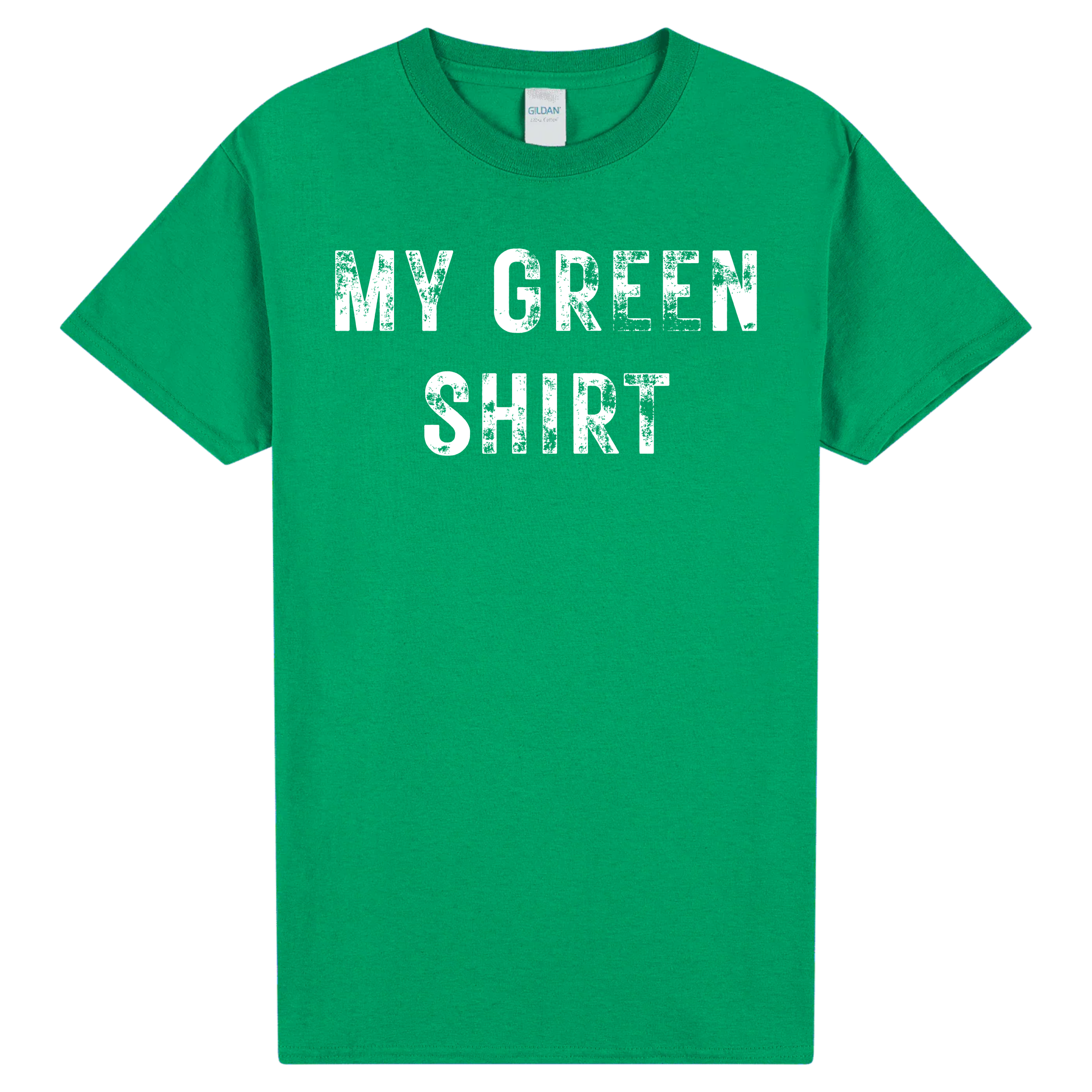 My Green Shirt – Funny St Patrick’s Day Tee – Simple Green Holiday Shirt – March 17 Outfit – Minimalist St Paddy’s Day Top