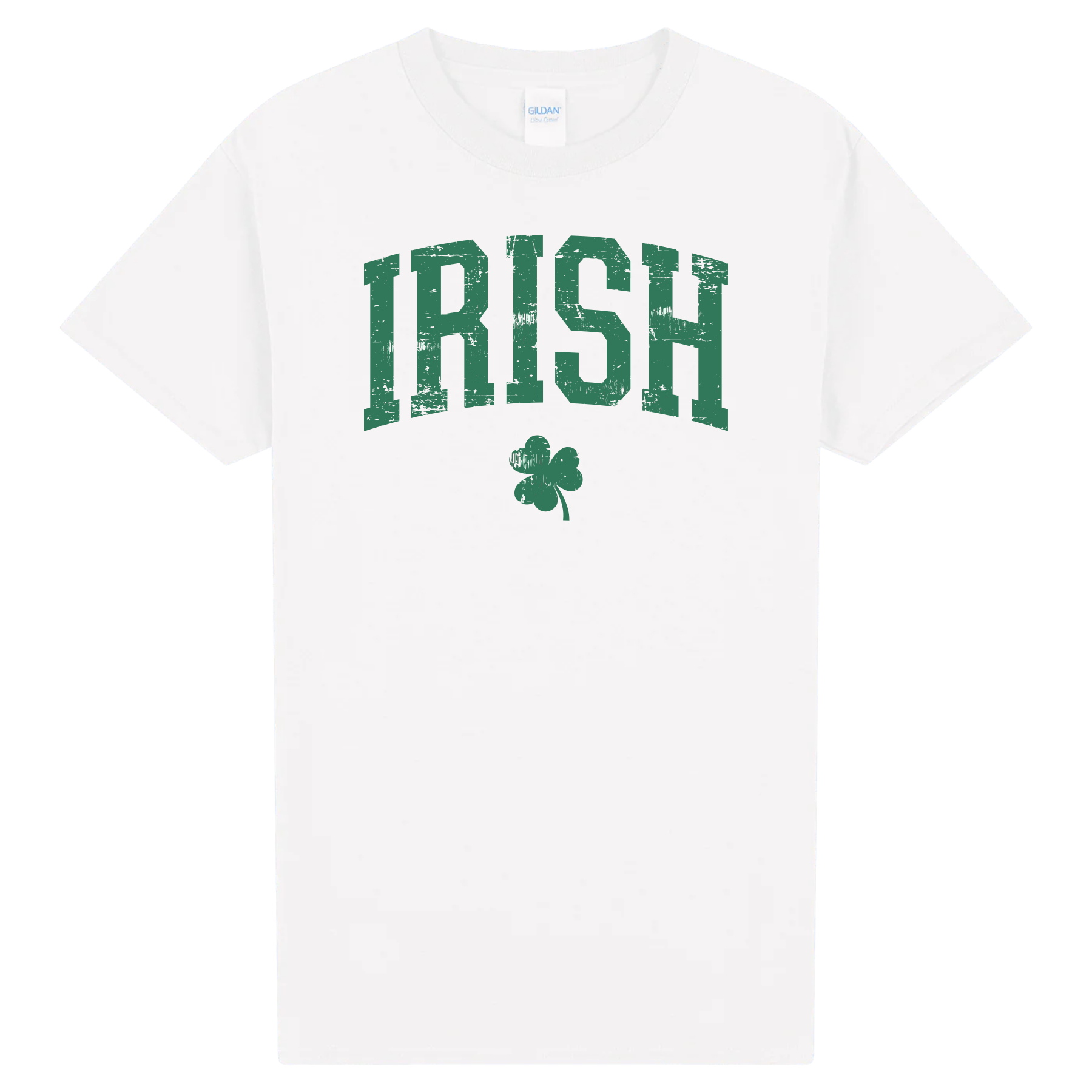 Irish Shamrock Shirt | Vintage Distressed Irish Tee | St Patricks Day Shirt | Lucky Clover Graphic T-Shirt | Irish Pride Green Shirt
