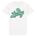 Lucky Shirt for St Patricks Day, Green Lucky Tee, Cute Shamrock Shirt, St Paddy’s Day Graphic Tee, Festive Irish Shirt