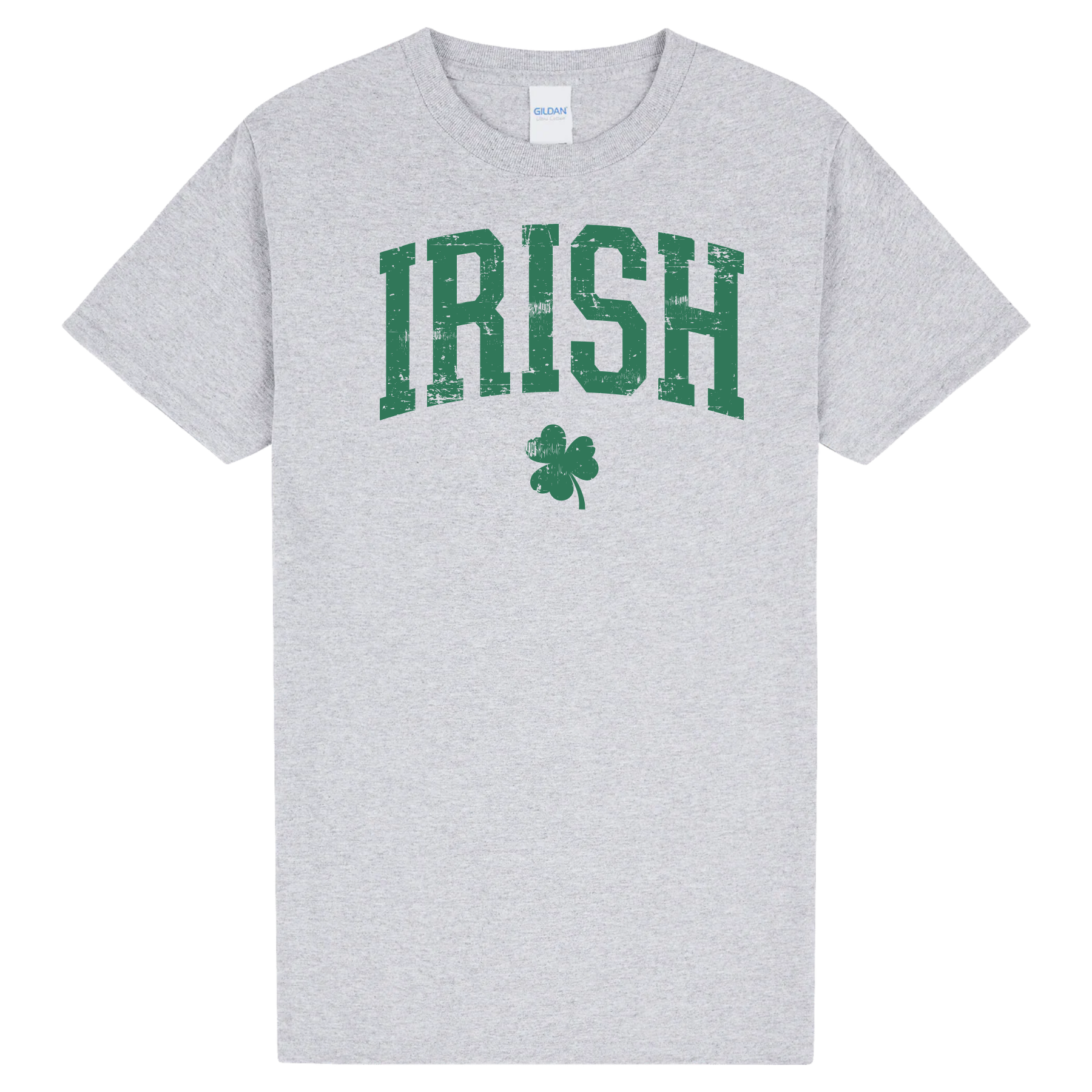 Irish Shamrock Shirt | Vintage Distressed Irish Tee | St Patricks Day Shirt | Lucky Clover Graphic T-Shirt | Irish Pride Green Shirt