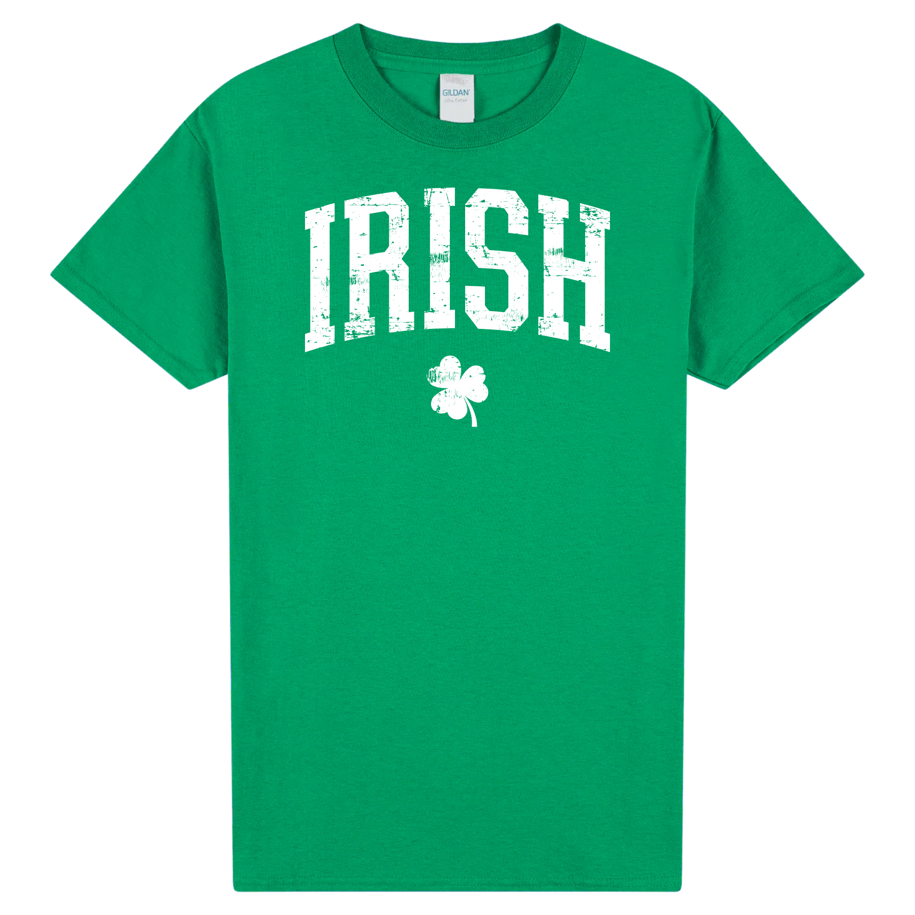 Irish Shamrock Shirt | Vintage Distressed Irish Tee | St Patricks Day Shirt | Lucky Clover Graphic T-Shirt | Irish Pride Green Shirt