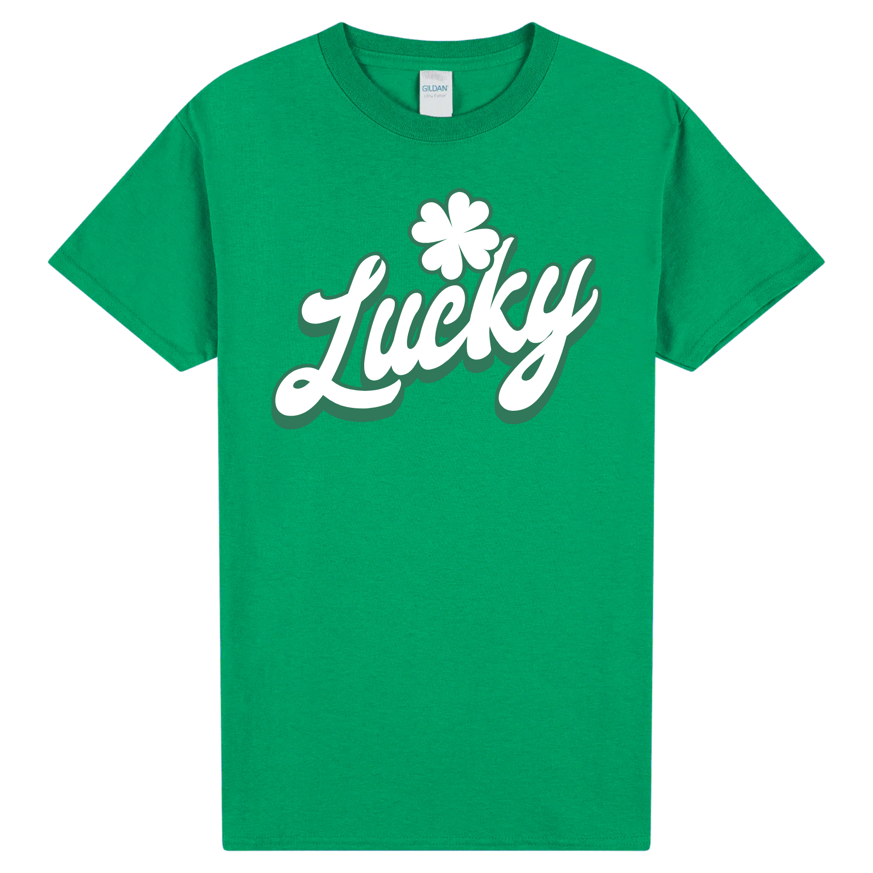 Lucky Shirt for St Patricks Day, Green Lucky Tee, Cute Shamrock Shirt, St Paddy’s Day Graphic Tee, Festive Irish Shirt