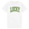 Lucky Shirt St Patricks Day Tee | Vintage Distressed Lucky Graphic Shirt | Retro Irish Pub Crawl Shirt | Saint Paddy’s Day Green T-Shirt
