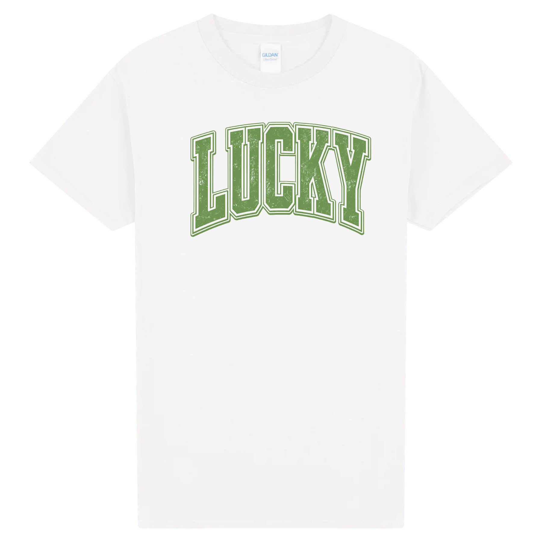 Lucky Shirt St Patricks Day Tee | Vintage Distressed Lucky Graphic Shirt | Retro Irish Pub Crawl Shirt | Saint Paddy’s Day Green T-Shirt