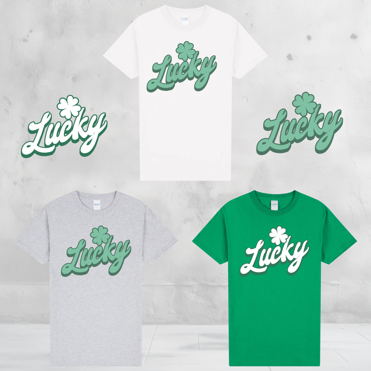 Lucky Shirt for St Patricks Day, Green Lucky Tee, Cute Shamrock Shirt, St Paddy’s Day Graphic Tee, Festive Irish Shirt