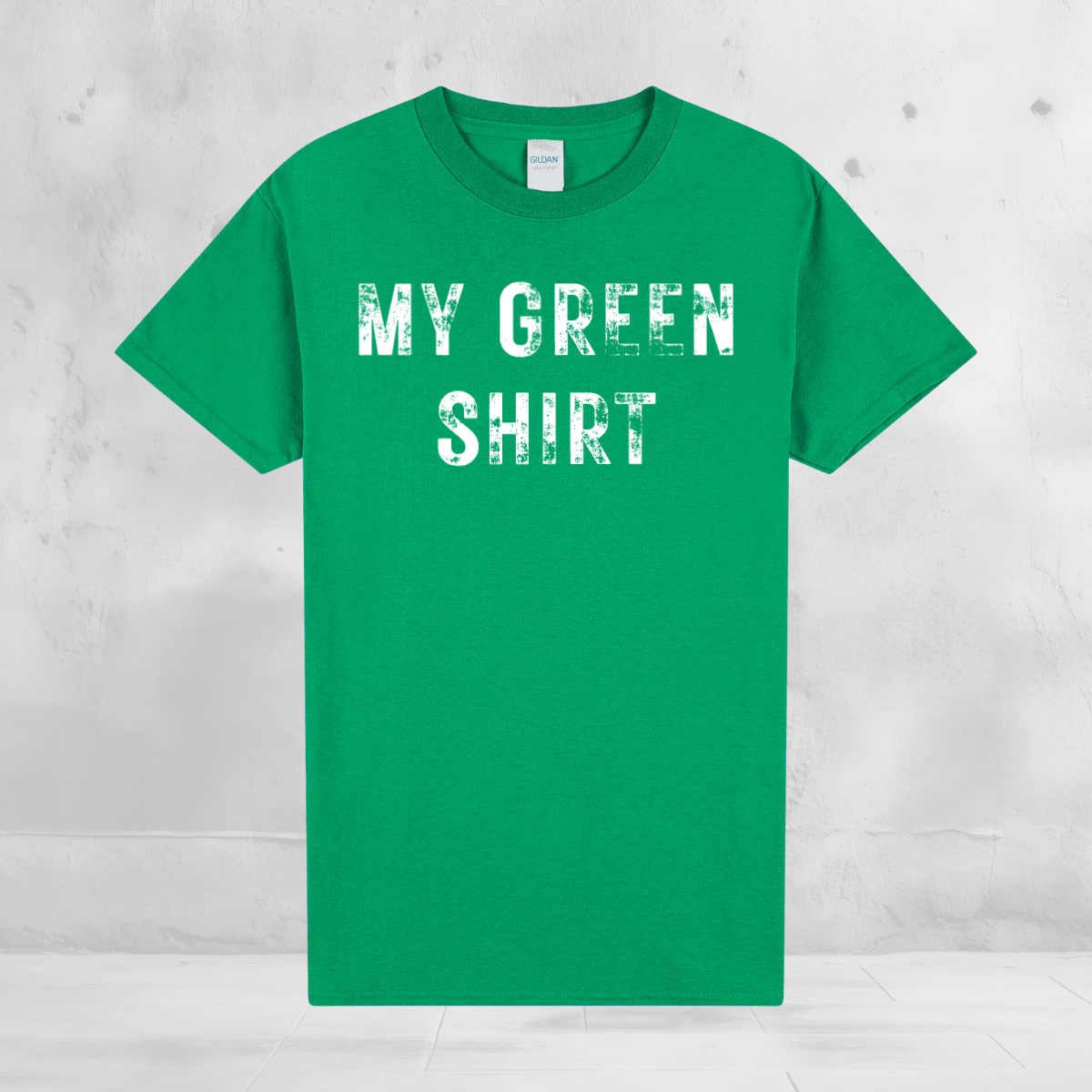 My Green Shirt – Funny St Patrick’s Day Tee – Simple Green Holiday Shirt – March 17 Outfit – Minimalist St Paddy’s Day Top