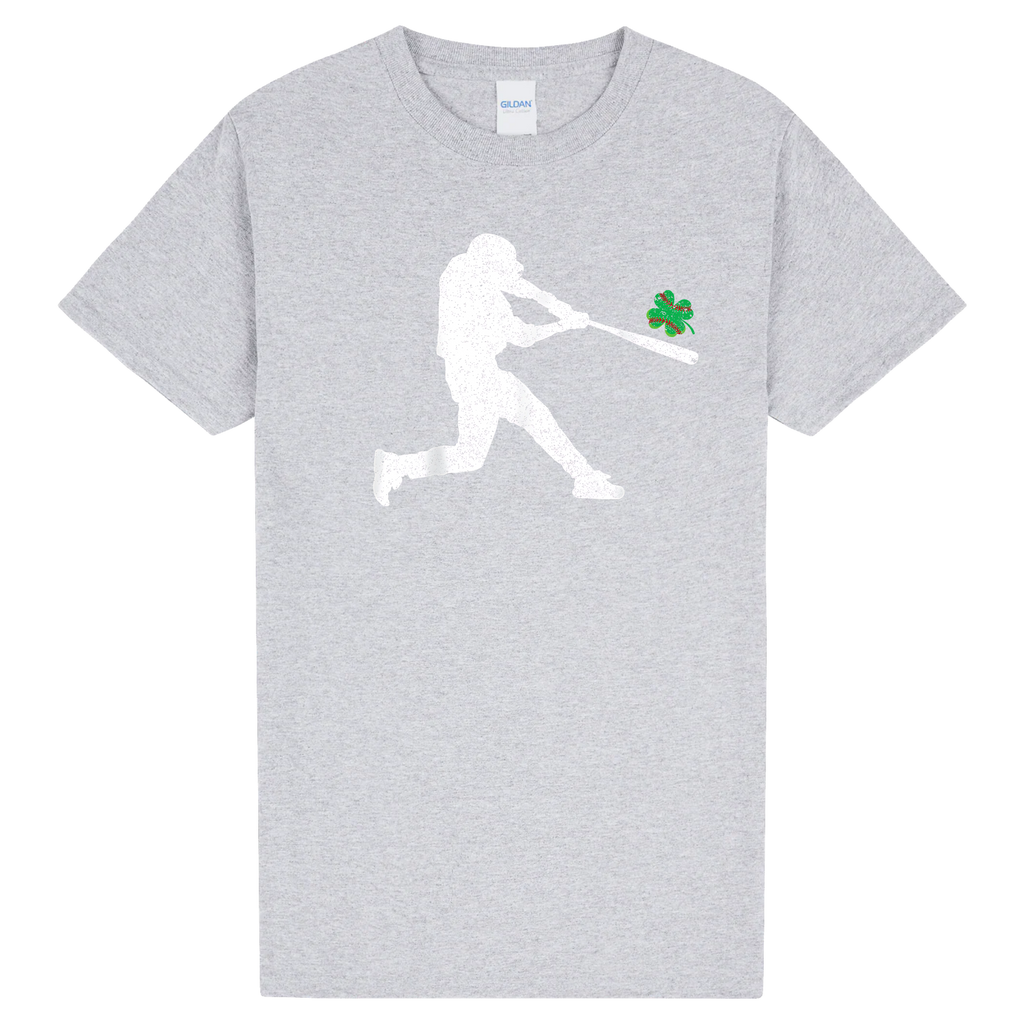 St Patrick’s Day Baseball Shirt – Shamrock Baseball Tee – Lucky Baseball Player Shirt – Irish Baseball Graphic Tee – March 17 Sports Shirt
