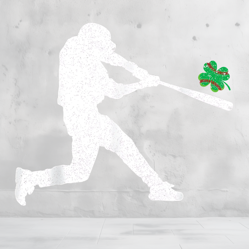 St Patrick’s Day Baseball Shirt – Shamrock Baseball Tee – Lucky Baseball Player Shirt – Irish Baseball Graphic Tee – March 17 Sports Shirt
