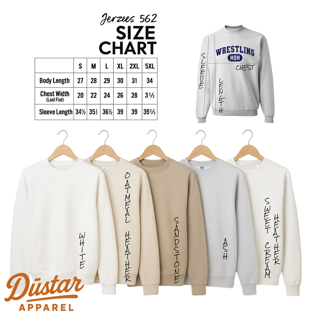 Wrestling Mom Vintage Crewneck