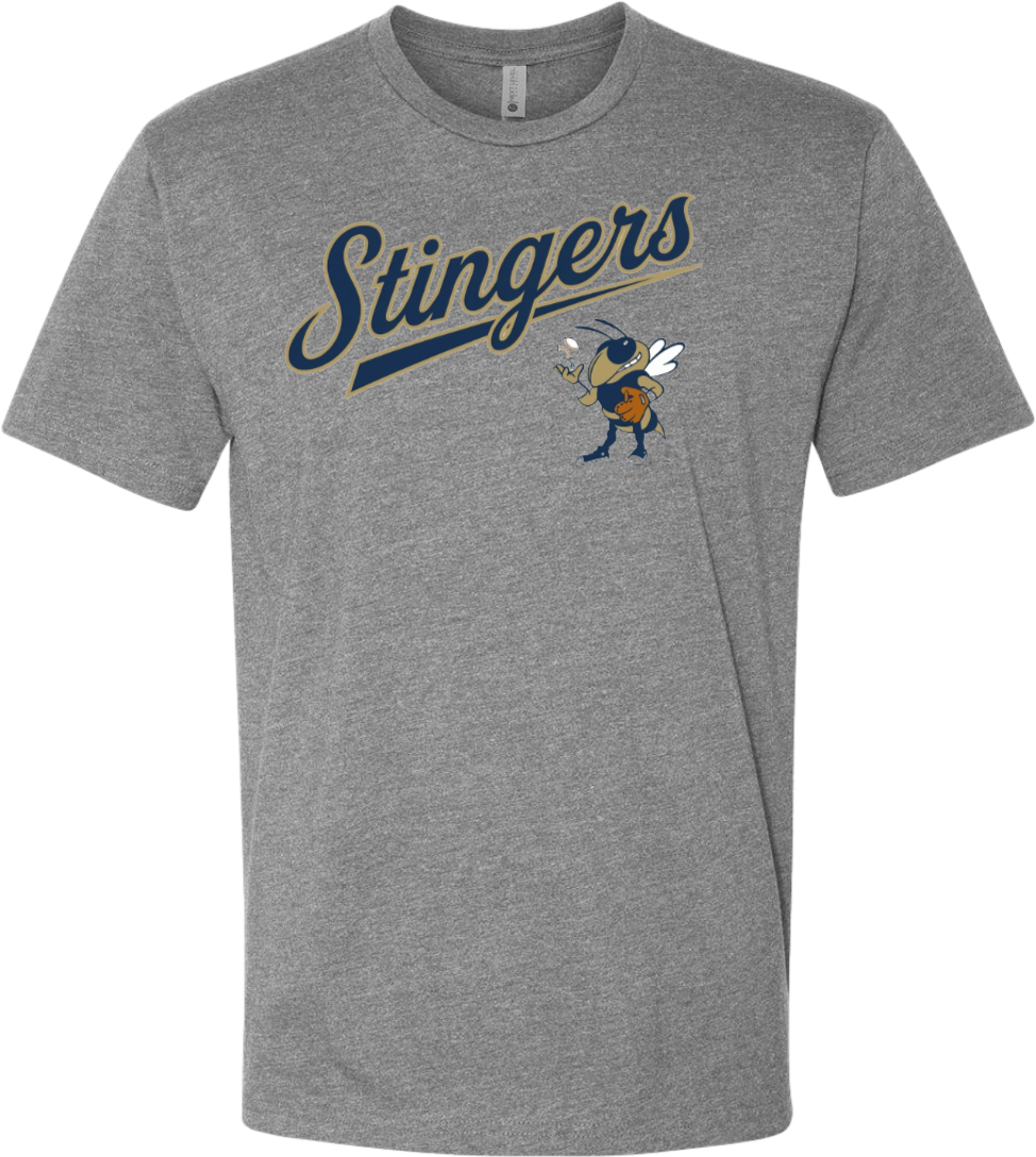 Stingers Baseball Homerun Buzz Tee