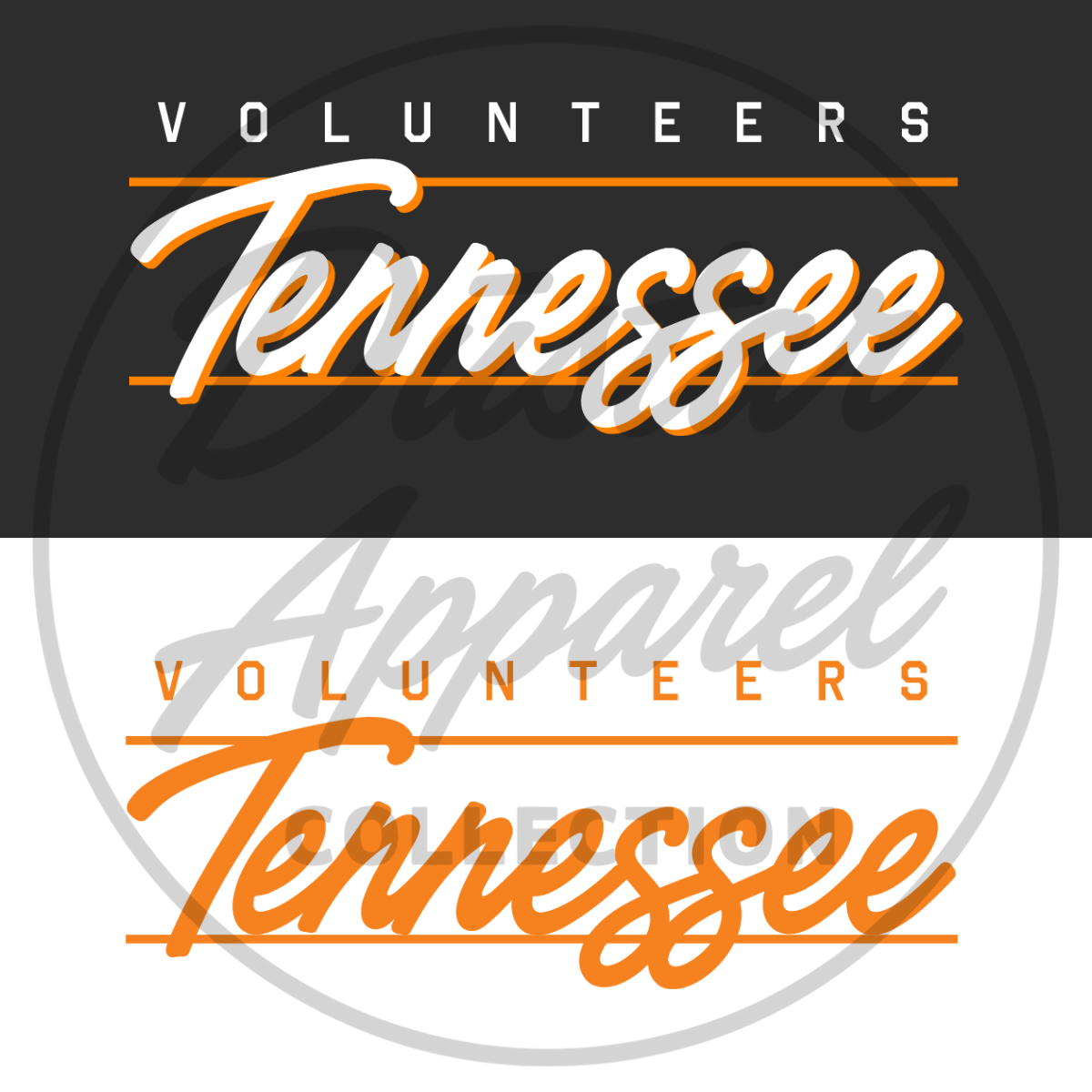Tennessee Volunteers Shirt, Comfort Colors 1717 Game Day Tee, Vintage Script Football T-Shirt, Knoxville Fan Gift, Pepper or White