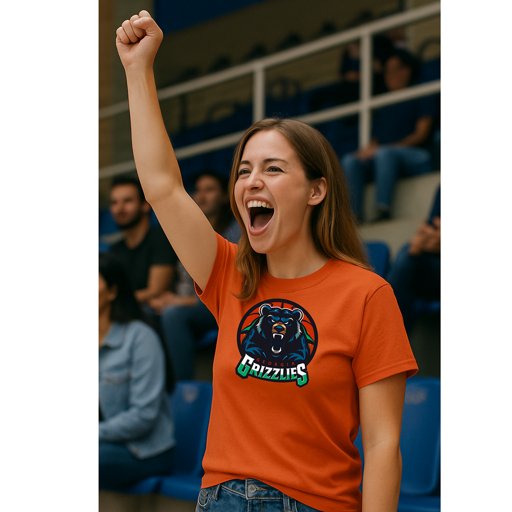Georgia Grizzlies Adult Team Short Sleeve Tee – Built for the Hardwood