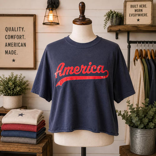 America 250 Crop Top Shirt | USA 1776-2026 Celebration Tee | Vintage Patriotic Crop Tee | America's 250th Anniversary Shirt | Fourth of July