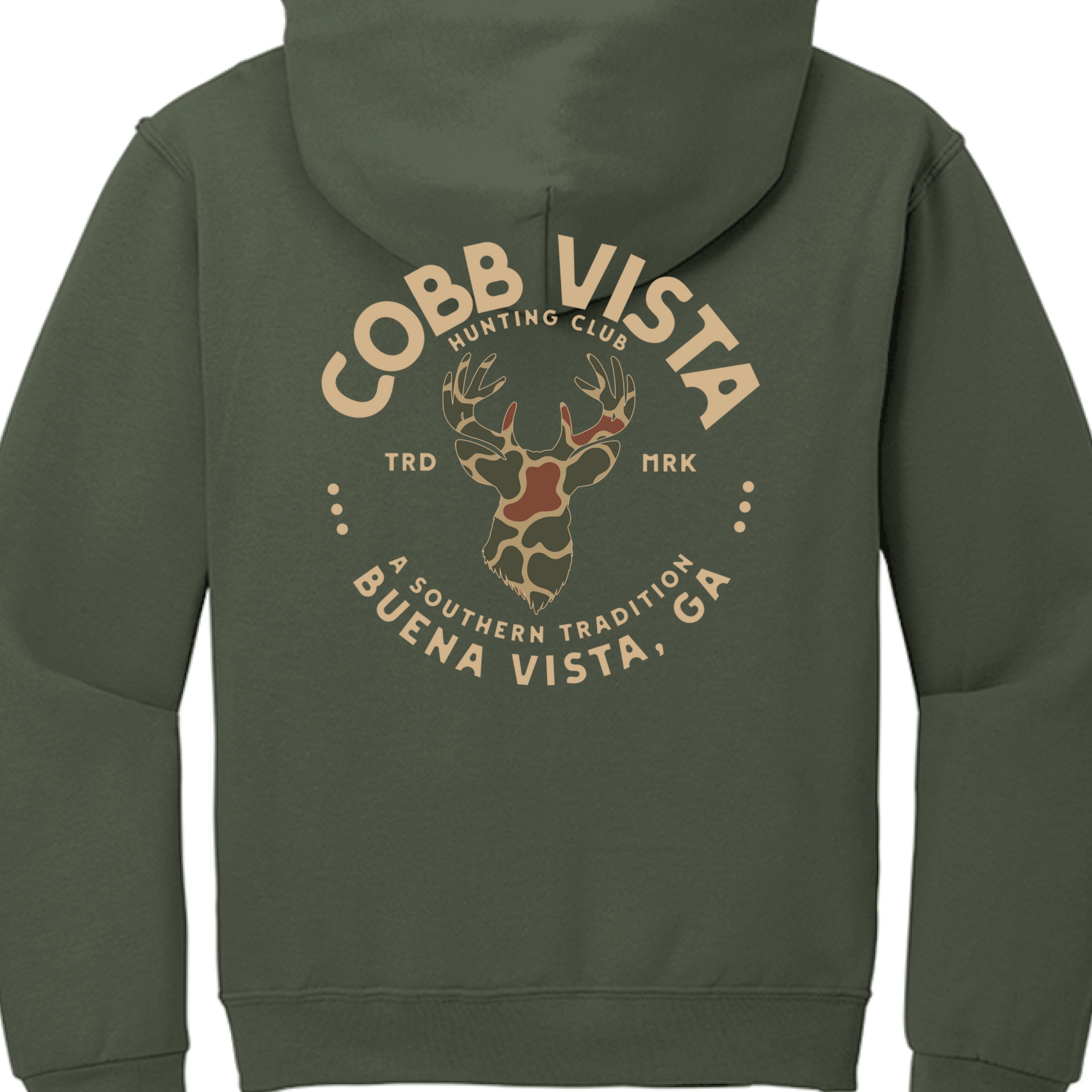 MILITARY GREEN - BACK